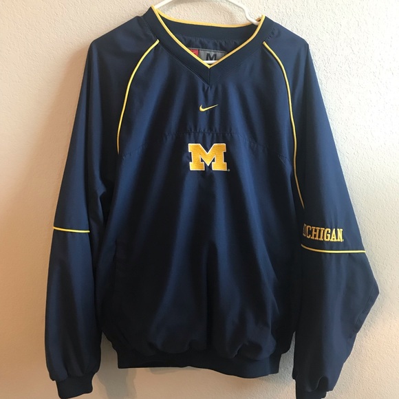 Nike Other - Michigan Wolverine Nike Pullover Mens Medium